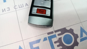 Ключ VW CC 08-17 4 кнопки, тычки на хроме