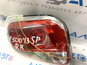 Lampa dreapta Fiat 500 12-19, geamul este spart, pentru piese de schimb