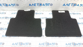 Set de covorașe pentru interiorul mașinii Toyota Venza 21 - material textil negru