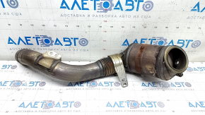 Tubul de admisie cu catalizator stânga BMW X5 F15 14-18 4.4T