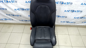 Scaun șofer BMW X5 F15 14-18 cu airbag, electric, memorie, Comfort, piele neagră Dakota