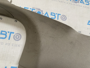 Capac prag interior dreapta Audi Q7 4L 10-15 bej, zgarieturi