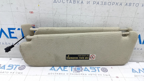 Capota dreapta Audi Q7 4L 10-15 bej, material textil, fara carlig, pentru curatare, inchizatoarea este rupta.