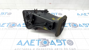 Conducta de aer central stânga pentru torpedo Dodge Challenger 15-19, negru