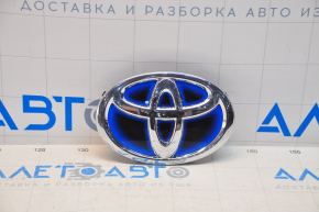 Emblema Toyota de pe bara din față a Toyota Prius V 12-17, nouă, originală OEM.