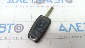 Ключ Hyundai Kona 18-23 4 кнопки, потерт