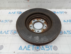 Placă de frână față dreapta Hyundai Sonata 20- 305/25mm ruginită