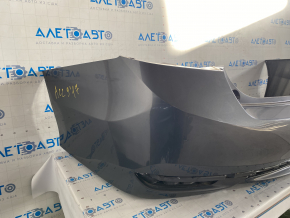 Бампер задний голый Honda Accord 16-17 рест, графит NH797MV, царапины