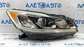 Farul dreapta față goală Honda Accord 16-17 halogen fără DRL, nisip