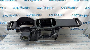 Torpedo cu airbag frontal pentru VW Tiguan 09-17, culoare neagră.