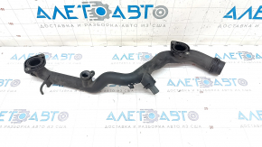 Tubulatura sistemului de racire Audi Q7 4L 10-15 din plastic, nasul este rupt