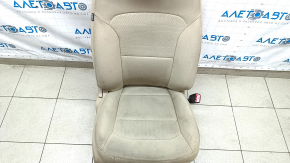 Пассажирское сидение Ford Explorer 16-19 без airbag, механика, ткань беж, под химчистку, сломана ручка
