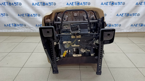 Пассажирское сидение Ford Explorer 16-19 без airbag, механика, ткань беж, под химчистку, сломана ручка