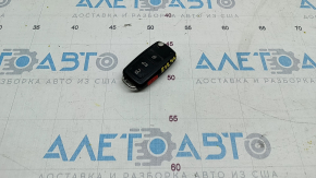 Ключ VW Tiguan 12-17 4 кнопки, раскладной