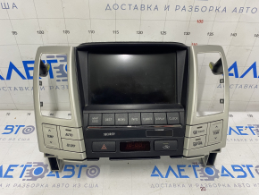 Monitor, display, navigație Lexus RX400h 04-09 zgâriată.