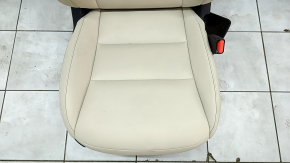 Scaunul pasagerului Infiniti QX50 19- cu airbag, electric, încălzire, piele bej