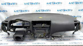 Торпедо передняя панель без AIRBAG Lexus RX400h 06-09 черная, под перетяжку