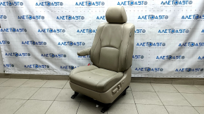 Водительское сидение Lexus RX300 RX330 RX350 RX400h 04-09 с airbag, кожа беж, эектро, царапины, потерто