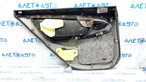 Capacul ușii din spate dreapta Toyota Camry v40, piele gri, zgârieturi, plastic decolorat.