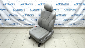 Водительское сидение Toyota Camry v40 07-09 с airbag, кожа серое, электро, подогрев не заломы на коже, потерто