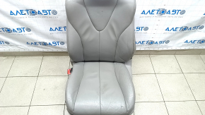 Водительское сидение Toyota Camry v40 07-09 с airbag, кожа серое, электро, подогрев не заломы на коже, потерто