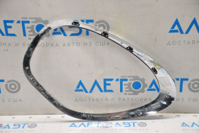 Обрамление фары на капоте правое Mini Cooper Countryman R60 10-16 хром, царапины, песок