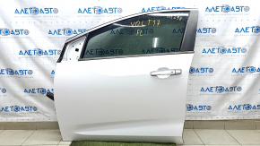 Ușă asamblată față stânga Chevrolet Volt 16- keyless, alb GAZ, zgârieturi pe mâner