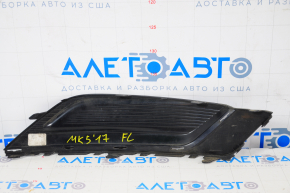 Grila bara fata stanga Ford Fusion mk5 17-18 fara PDC mat