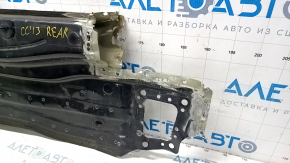 Panoul din spate VW CC 08-17, 2 piese, negru.