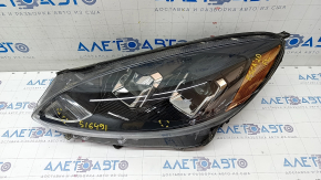 Farul din față stânga Ford Escape MK4 20-22 gol, cu halogen + LED DRL, zgârieturi, suportul este rupt