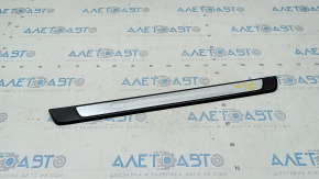 Capacul pragului exterior din față dreapta pentru Audi A5 F5 17- 5D negru cu crom.