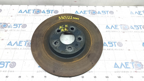 Placă de frână spate dreapta Audi A6 C7 12-18 330/22mm