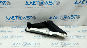 Накладка задней форточки правая Audi A5 F5 18-25 5D черная, в сборе