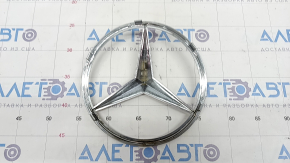 Эмблема решетки радиатора grill Mercedes GLC 16-19 хром, тычки