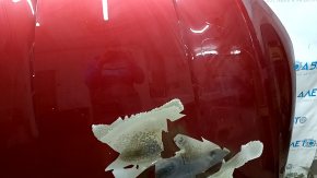 Капот голый Audi A5 F5 17-24 сталь, красный LY3S, горелый