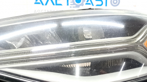 Far stânga față completă Audi A6 C7 16-18 restilizat LED, nisip