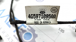 Montajul bumperului frontal pentru Audi A6 C7 16-18 facelift cu senzori de parcare