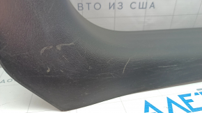 Capacul pragului din față dreapta interior Infiniti JX35 QX60 13- negru, tip 1, zgârieturi