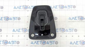 Plafonul de iluminare frontal pentru Audi A4 B9 17-19 negru, sub geam, zgârieturi.