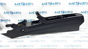 Consola centrală Ford Fusion mk5 17-20 neagră, sub grila de aer, fără grilă de aer, zgârieturi