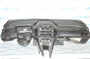 Panoul frontal al torpilei fără AIRBAG pentru Chevrolet Volt 11-15, negru cu capac pentru pernă, zgârieturi.