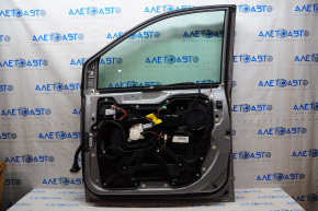 Ușă asamblată față dreapta Dodge Grand Caravan 11-20 argintiu PSC, manere