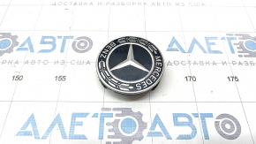 Capac central pentru jantă Mercedes GLC 16-22 73mm negru