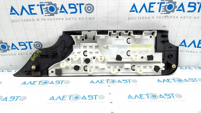 Capacul pragului din spate dreapta interior Infiniti JX35 QX60 13- negru, uzat