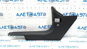 Capac prag frontal stânga Mini Cooper Countryman R60 10-16, neagră, sub buton, suportul este rupt.