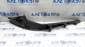 Capac prag interior spate dreapta Audi A4 B9 17- negru, zgarieturi