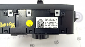 Controlul farurilor Audi A4 B9 17- zgârieturi