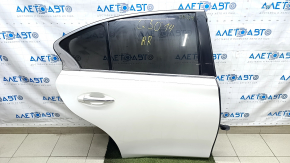 Ușă asamblată spate dreapta Infiniti Q50 14- alb QAA