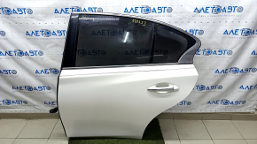 Ușă asamblată spate stânga Infiniti Q50 14- alb QAA