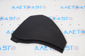 Capacul panoului frontal lateral stânga Tesla Model X 16-21 negru, crăpat, zgâriat.